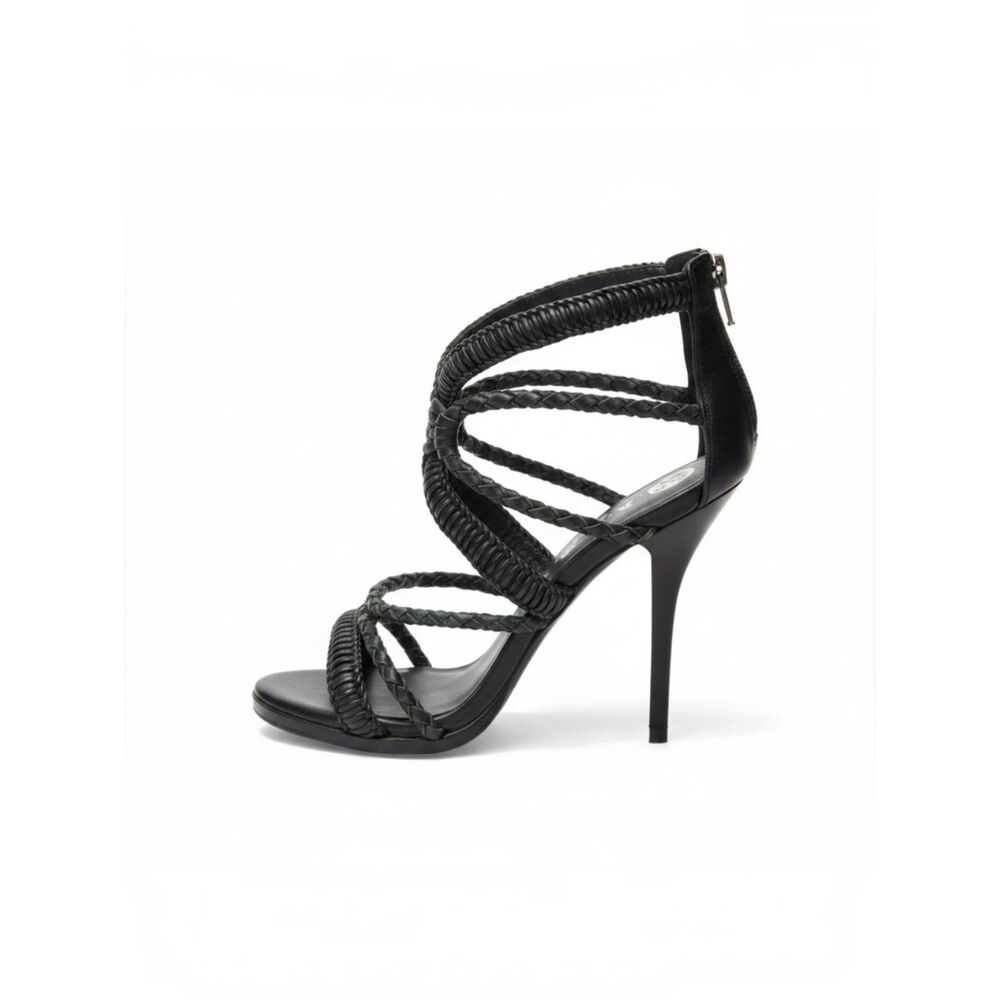 Lamb Black Strappy Pumps sz 7